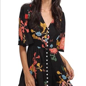 Button Down Black Dress Size XL